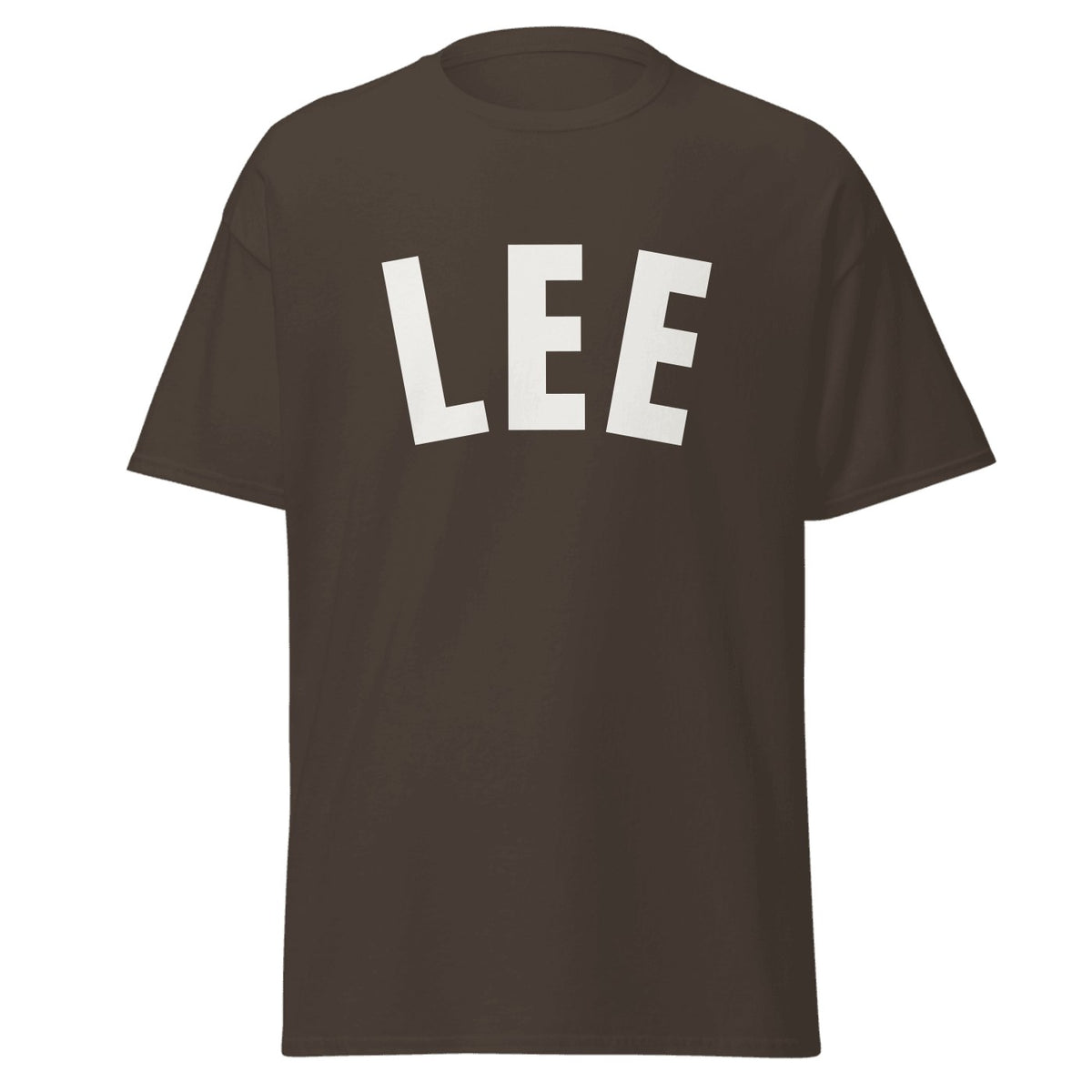 Lee Varsity T-Shirt in Dark Chocolate