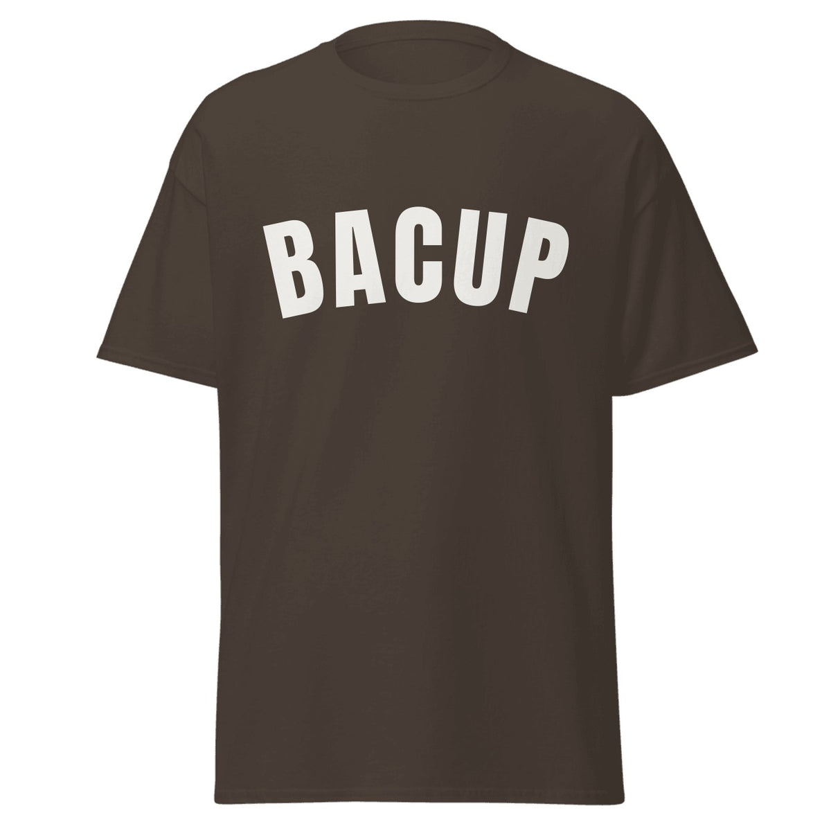 Bacup Varsity T-Shirt in Dark Chocolate
