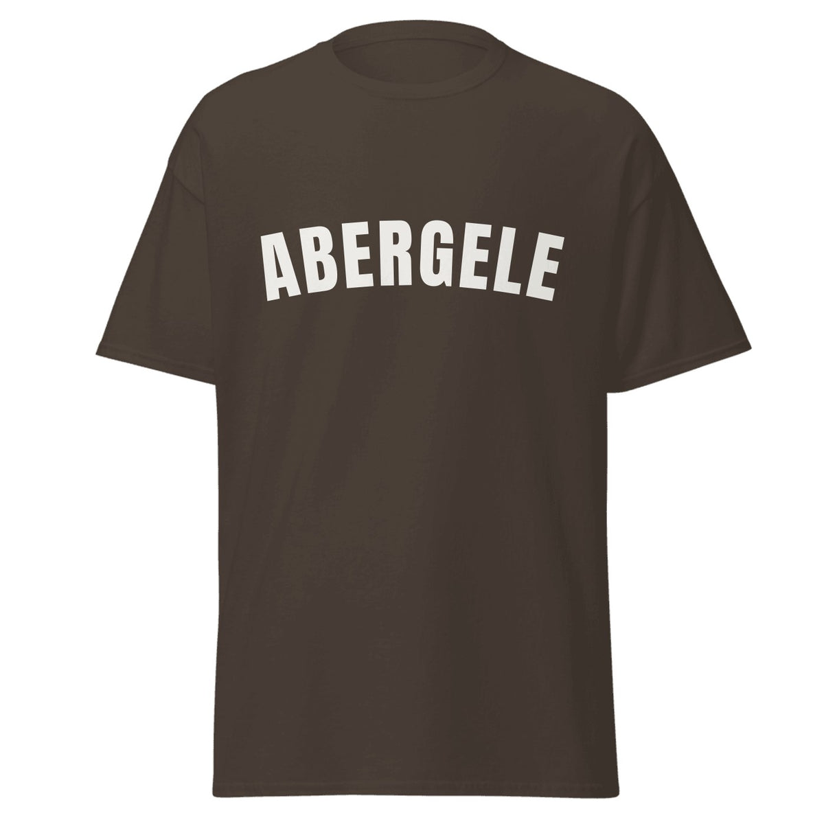 Abergele Varsity T-Shirt in Dark Chocolate