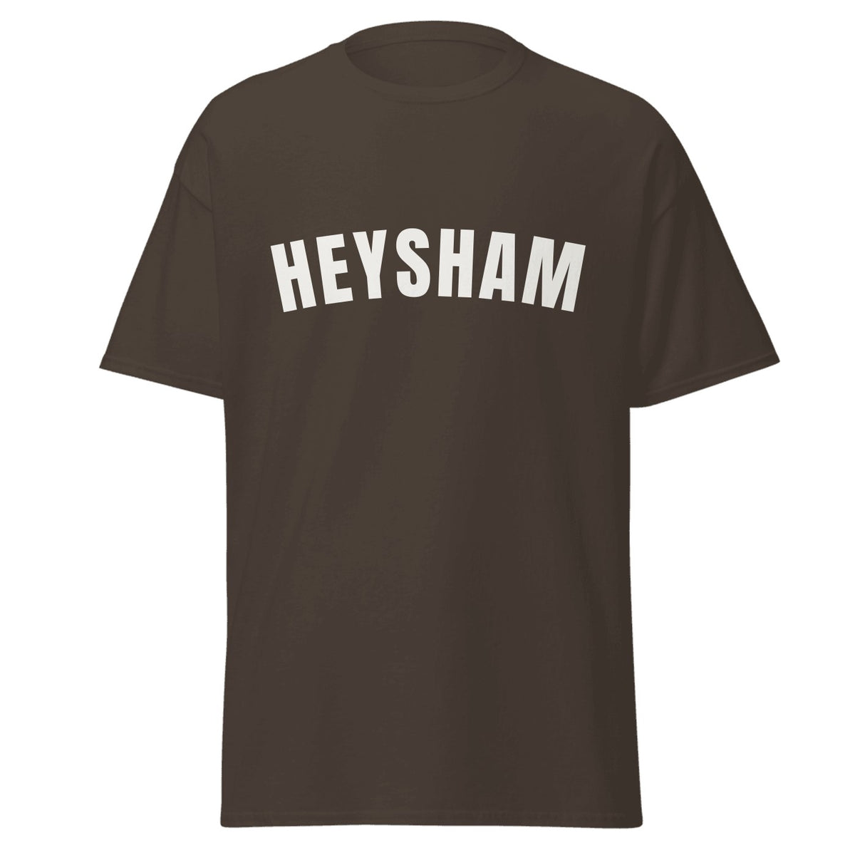 Heysham Varsity T-Shirt in Dark Chocolate