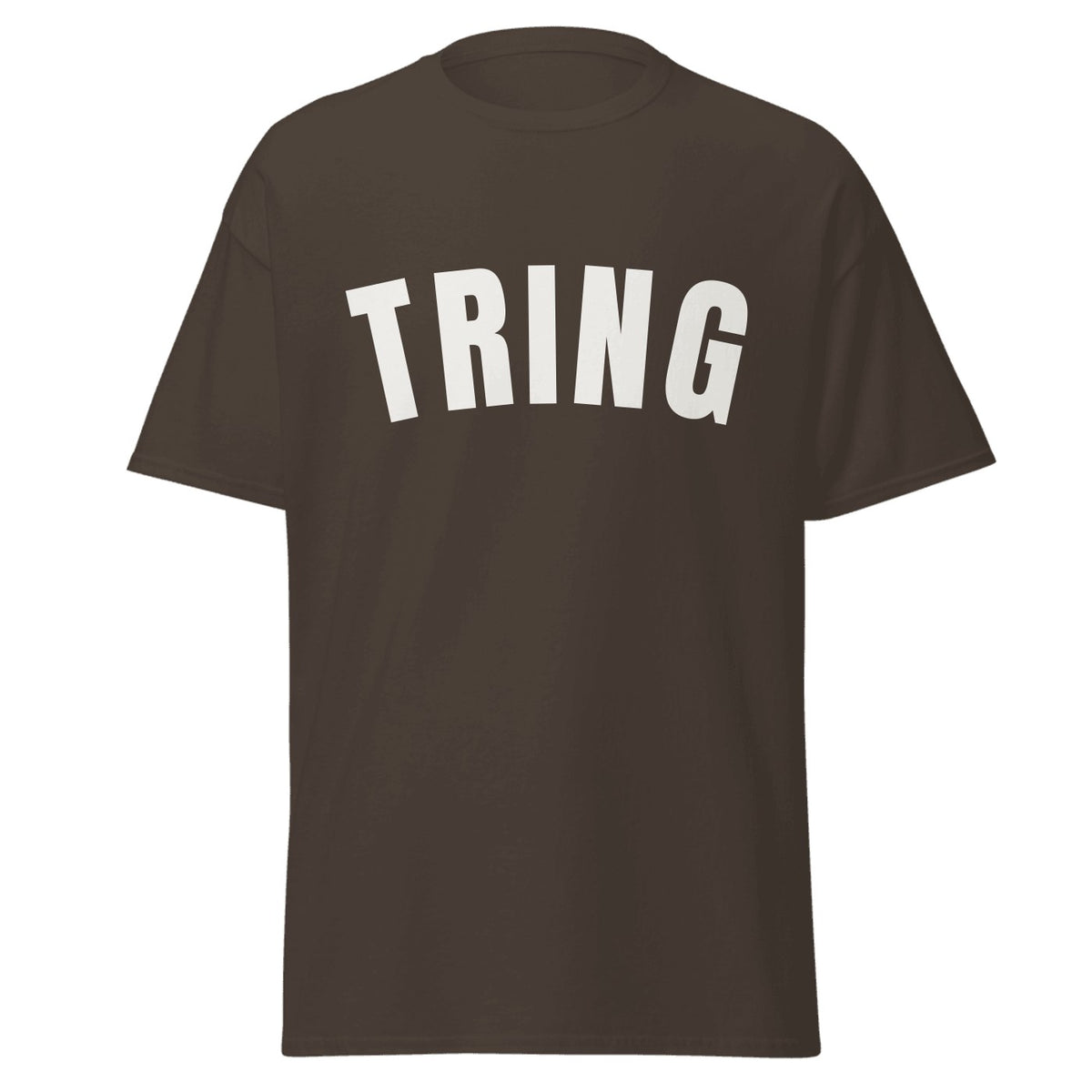 Tring Varsity T-Shirt in Dark Chocolate