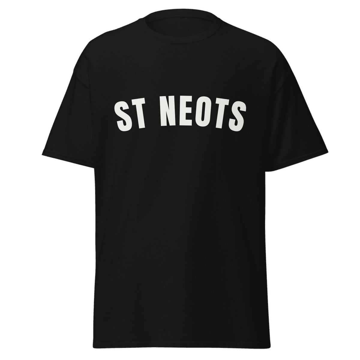St Neots Varsity T-Shirt in Black