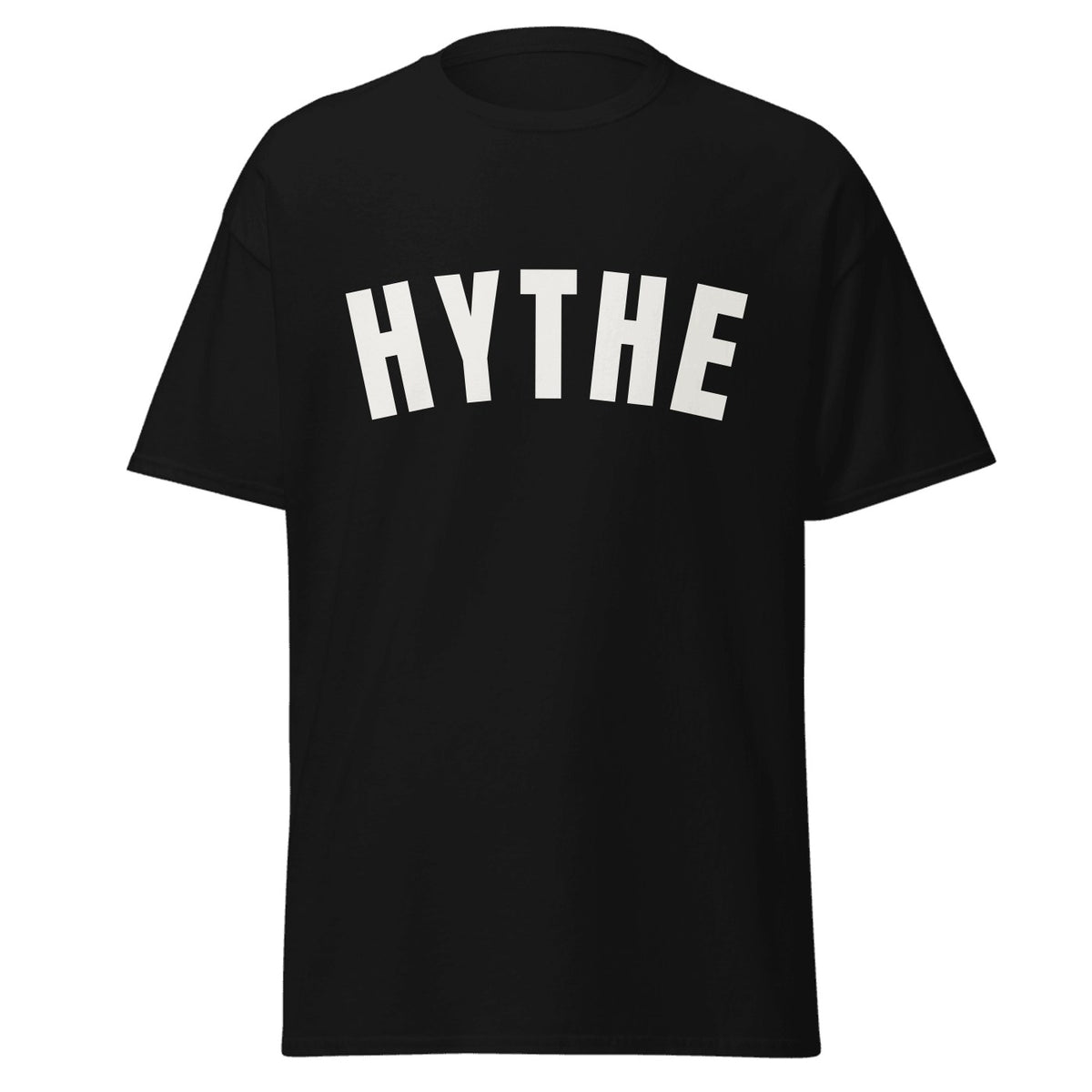 Hythe Varsity T-Shirt in Black