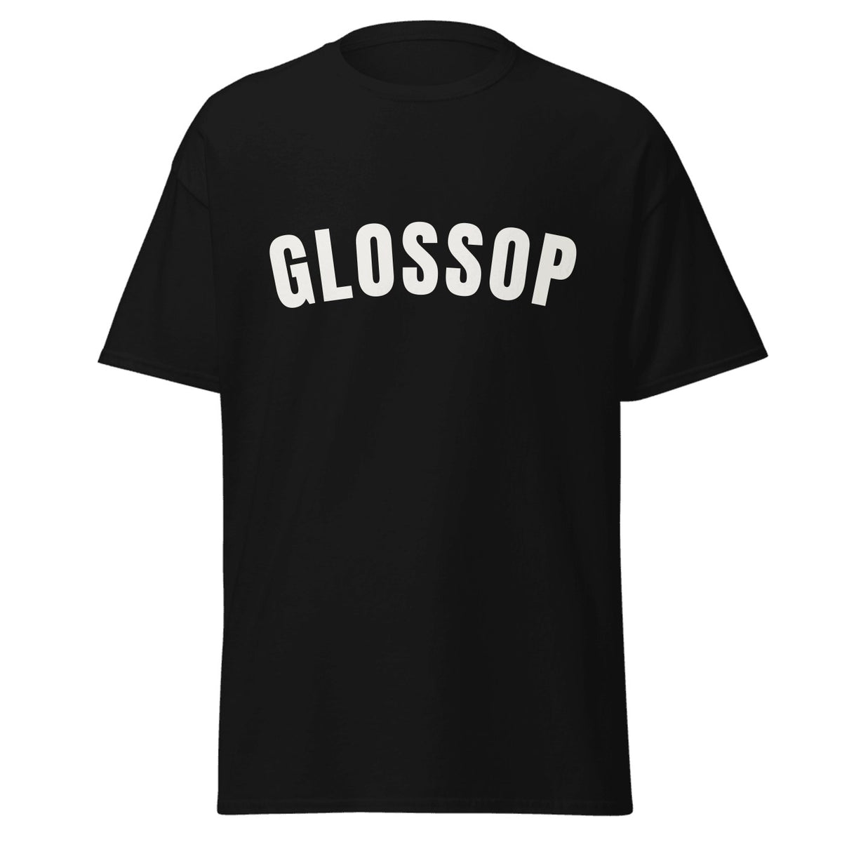 Glossop Varsity T-Shirt in Black