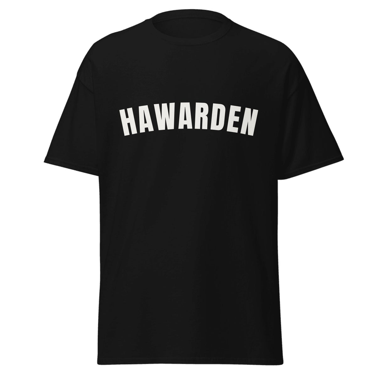 Hawarden Varsity T-Shirt in Black