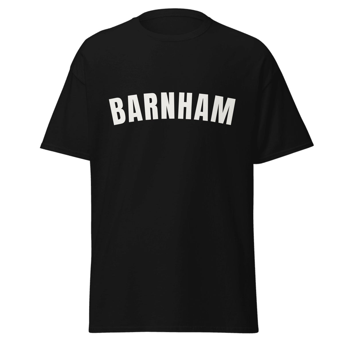 Barnham Varsity T-Shirt in Black