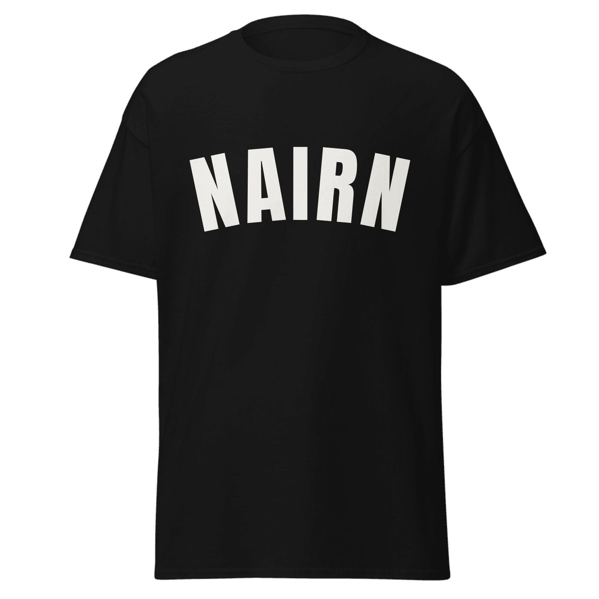 Nairn Varsity T-Shirt in Black