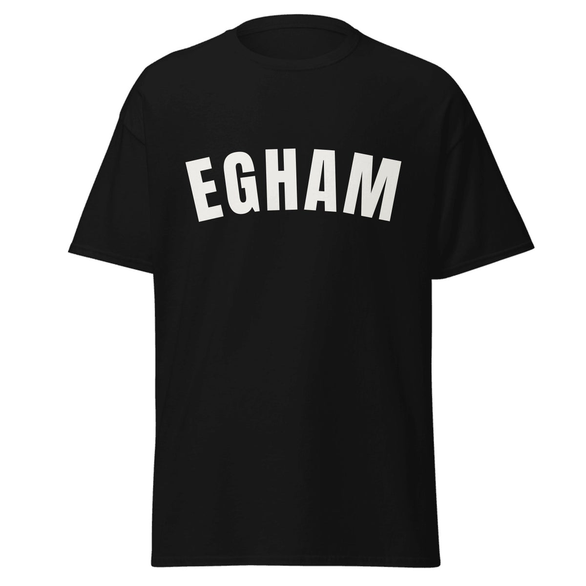 Egham Varsity T-Shirt in Black