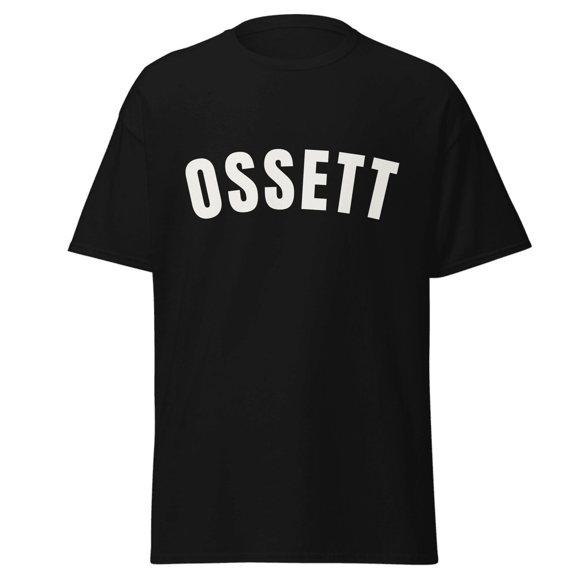 Ossett Varsity T-Shirt in Black