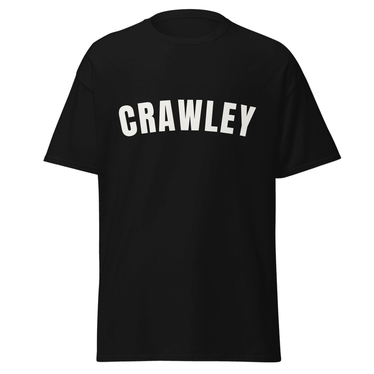 Crawley Varsity T-Shirt in Black