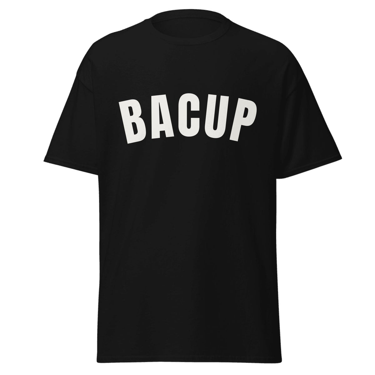 Bacup Varsity T-Shirt in Black