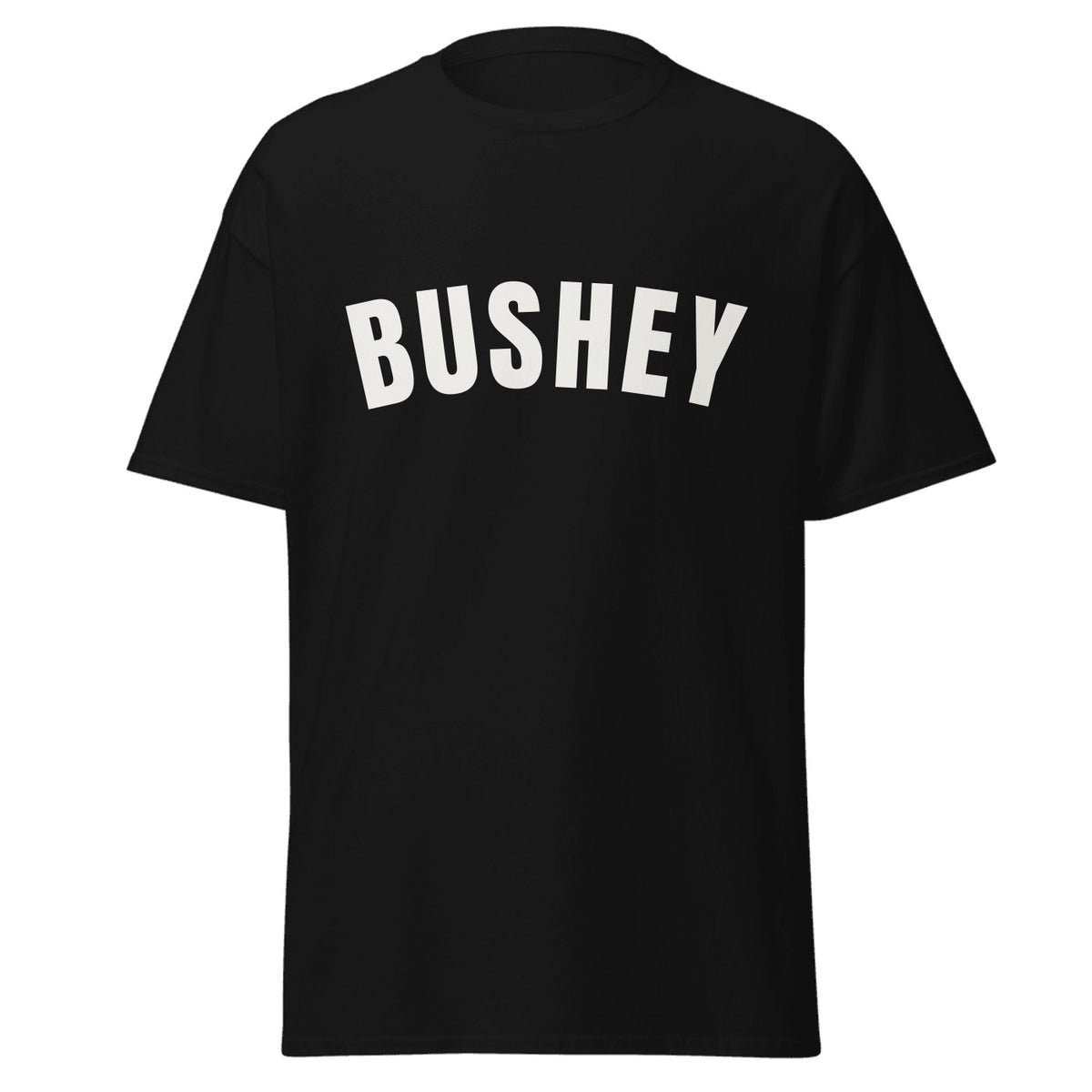 Bushey Varsity T-Shirt in Black
