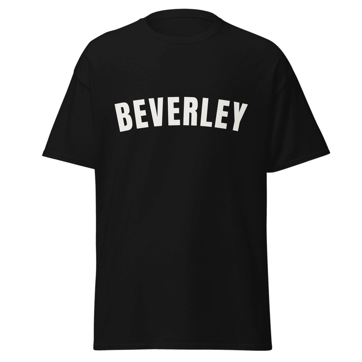 Beverley Varsity T-Shirt in Black