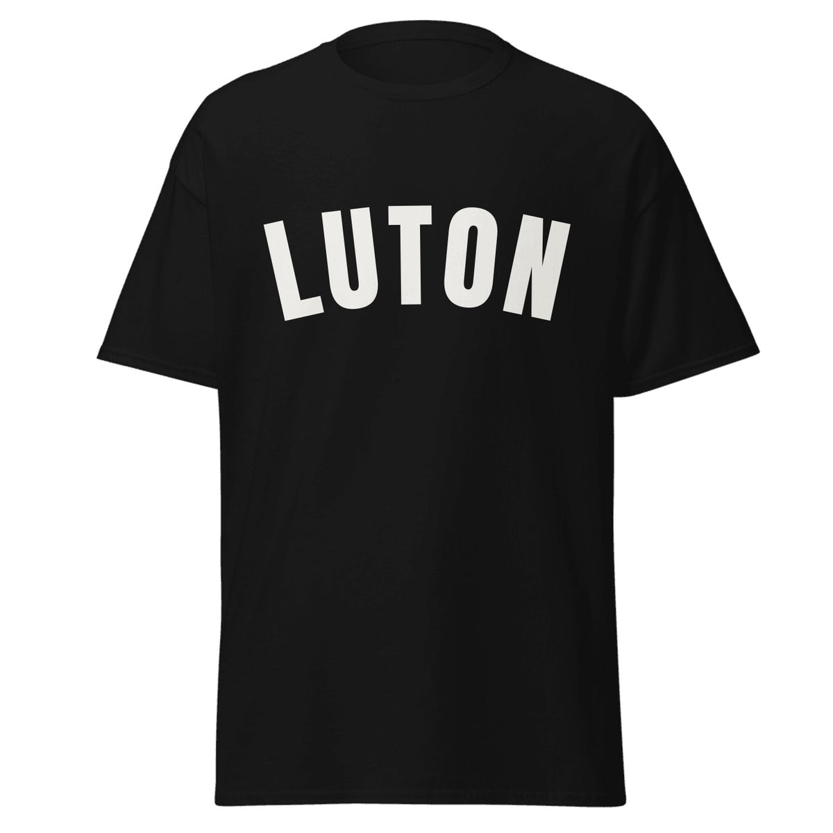 Luton Varsity T-Shirt in Black