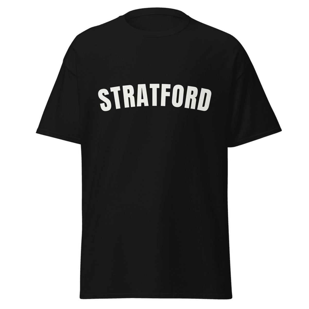Stratford Varsity T-Shirt in Black