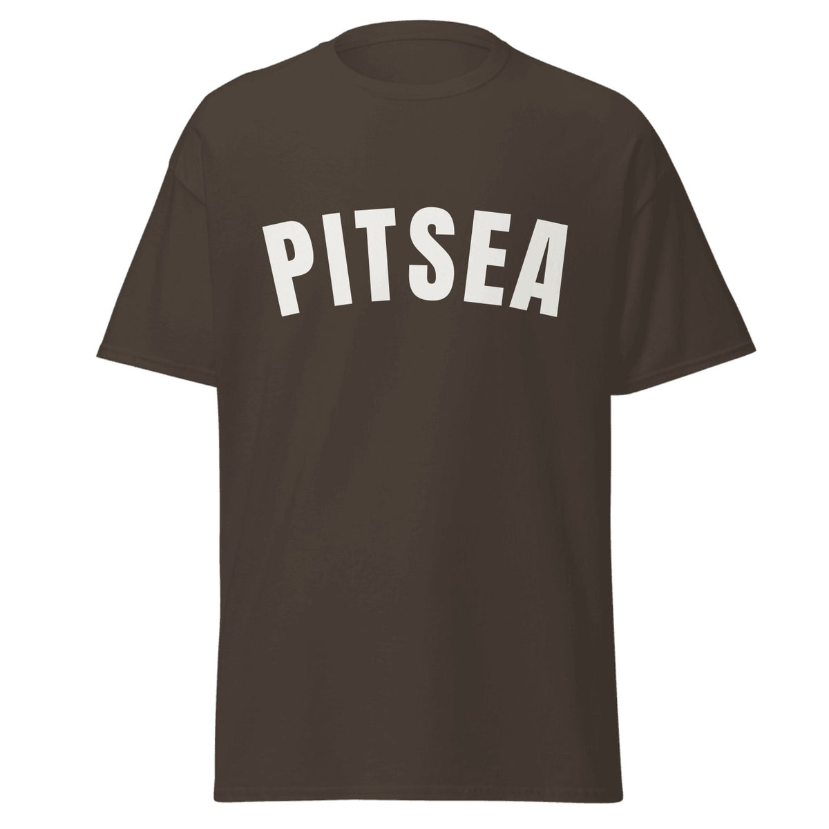 Pitsea Varsity T-Shirt in Dark Chocolate