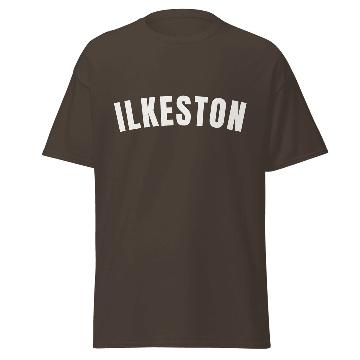 Ilkeston Varsity T-Shirt in Dark Chocolate