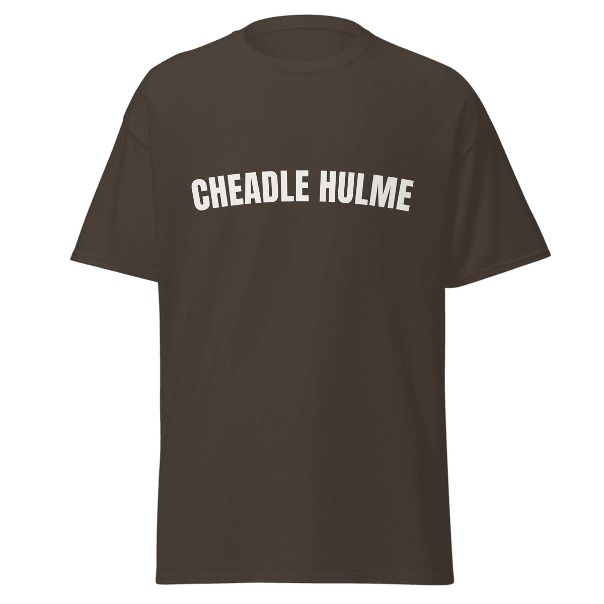 Cheadle Hulme Varsity T-Shirt in Dark Chocolate