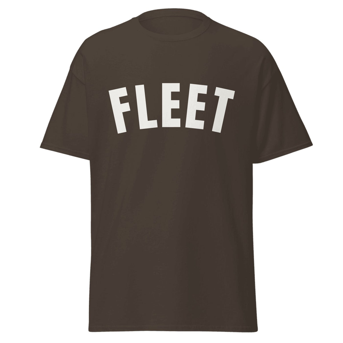 Fleet Varsity T-Shirt in Dark Chocolate