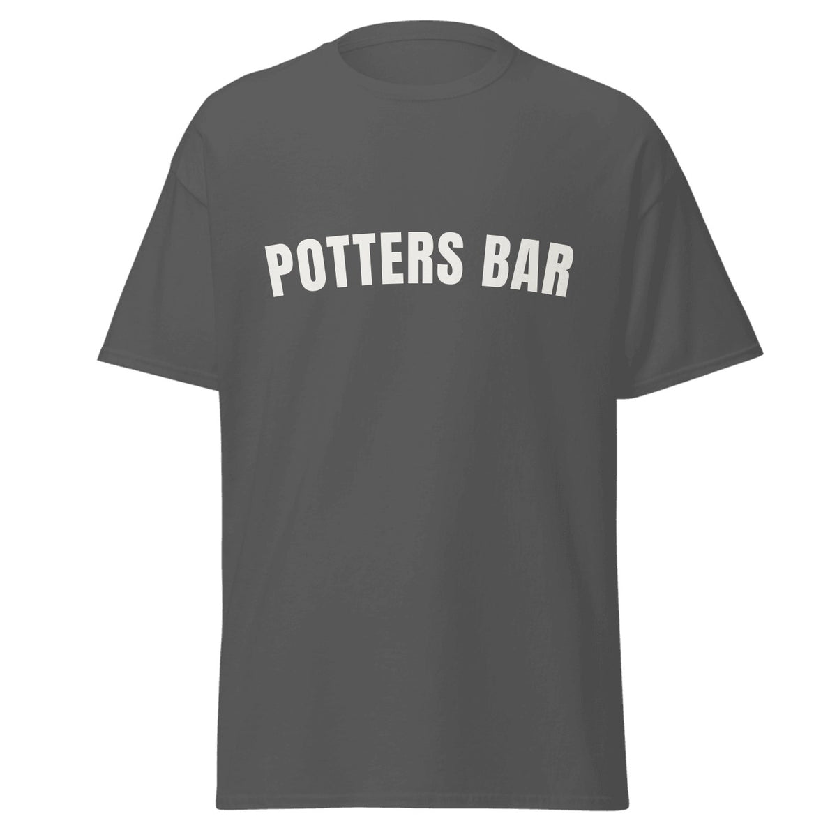 Potters Bar Varsity T-Shirt in Dark Heather