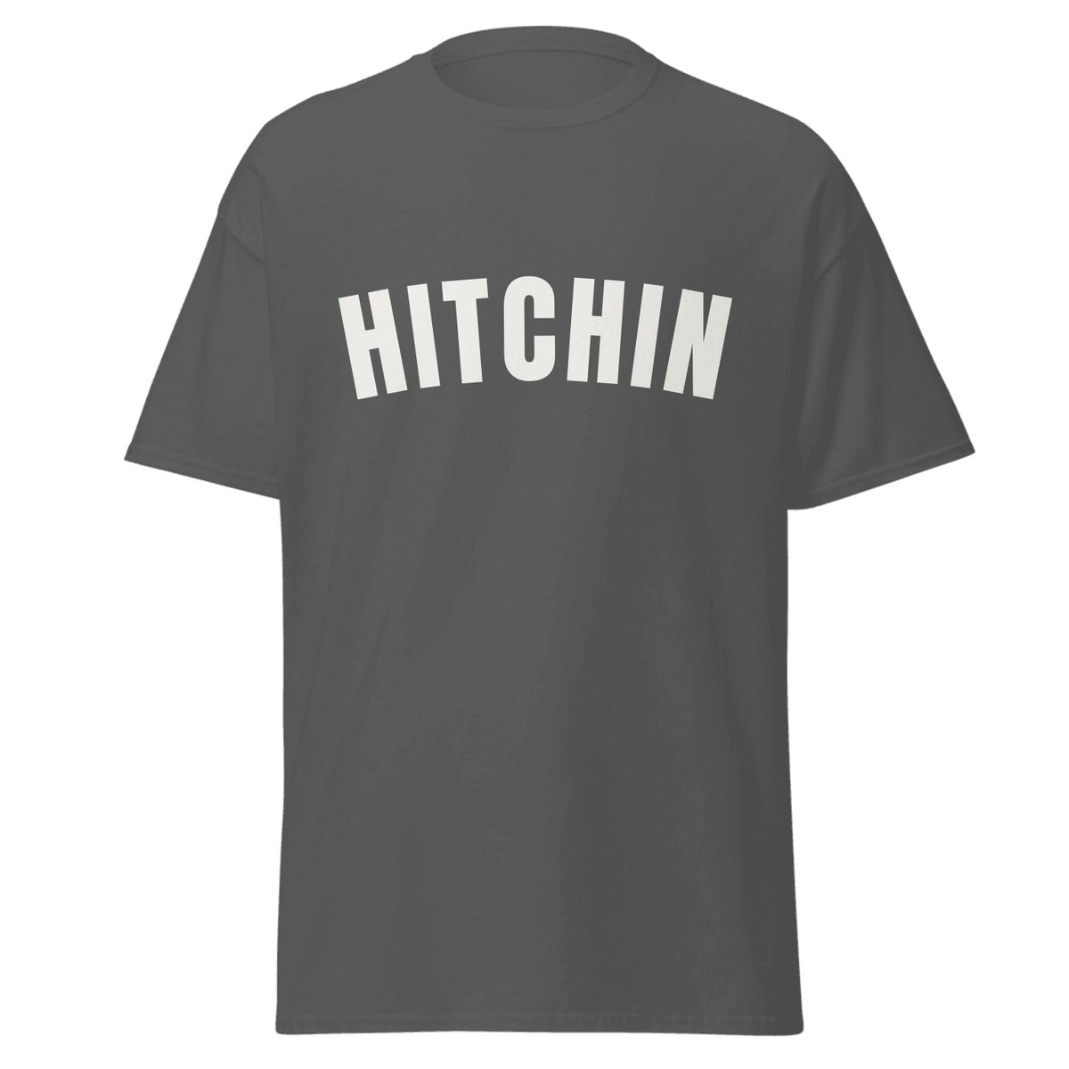 Hitchin Varsity T-Shirt in Dark Heather