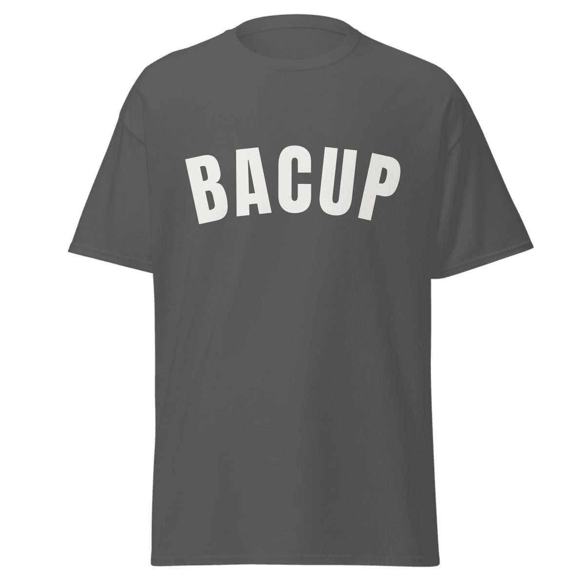 Bacup Varsity T-Shirt in Dark Heather