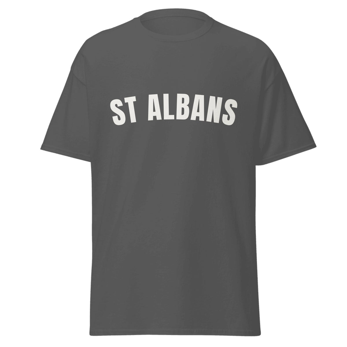 St Albans Varsity T-Shirt in Dark Heather