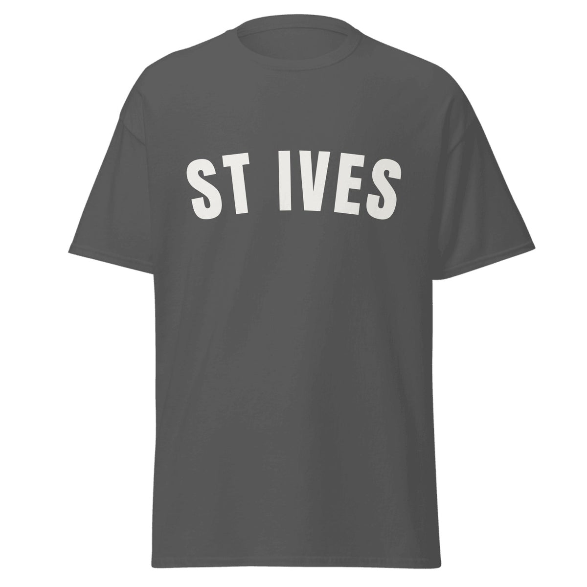 St Ives Varsity T-Shirt in Dark Heather