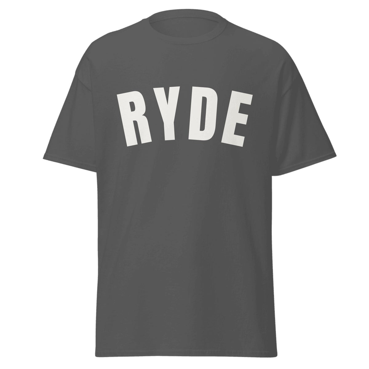 Ryde Varsity T-Shirt in Dark Heather