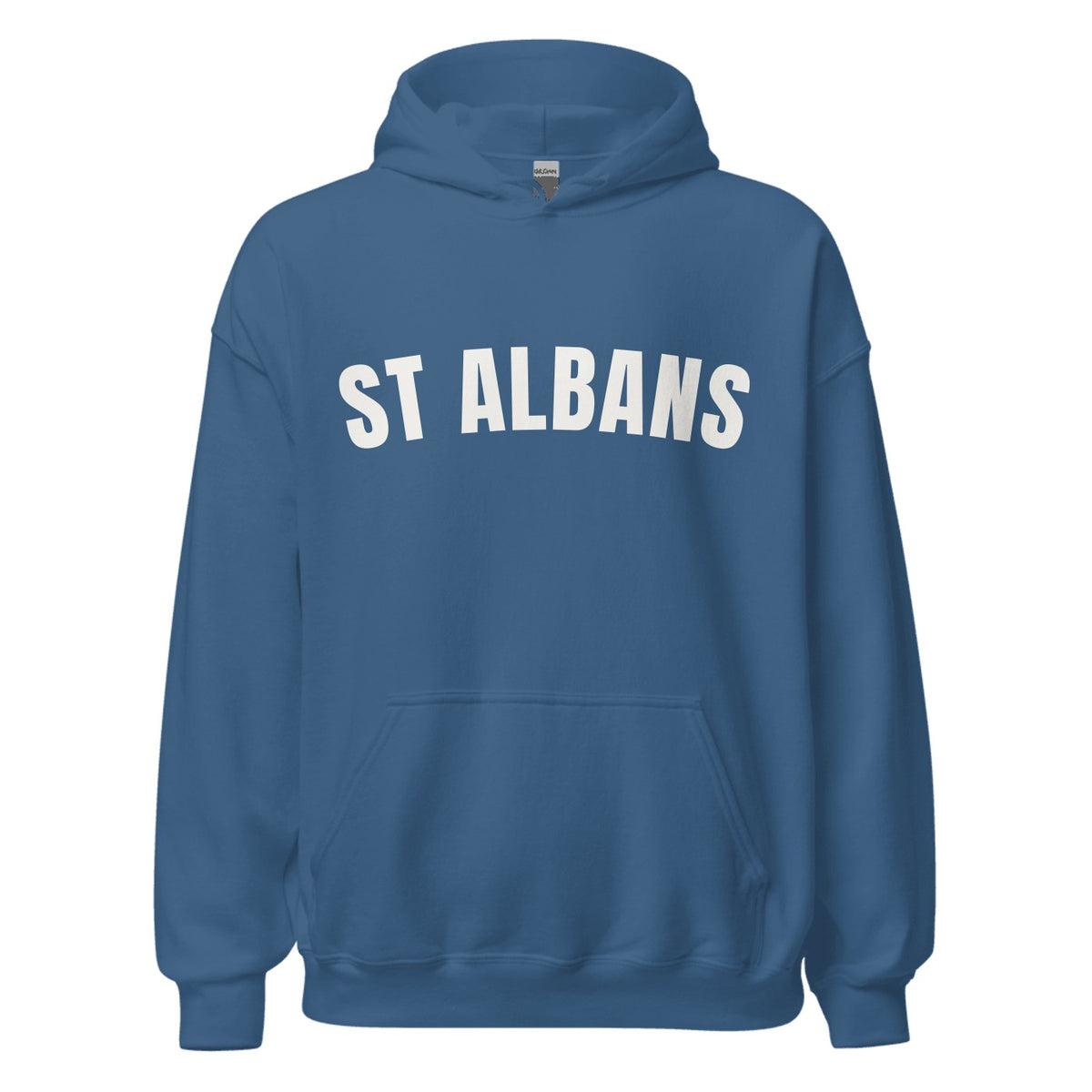 St Albans Varsity Hoodie in Indigo Blue
