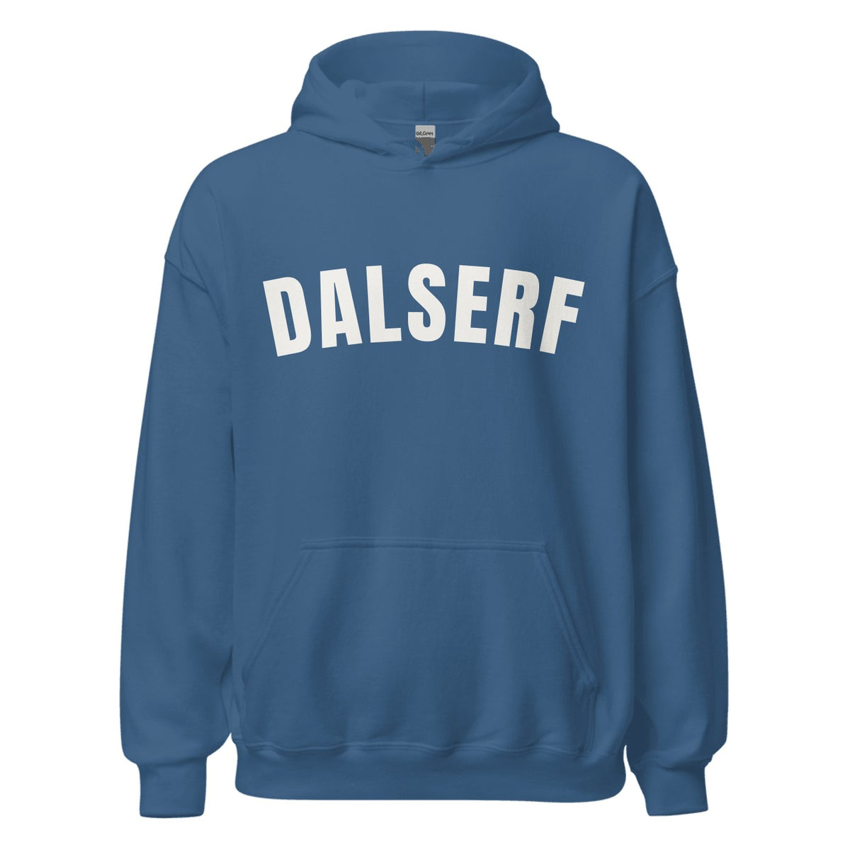 Dalserf Varsity Hoodie in Indigo Blue