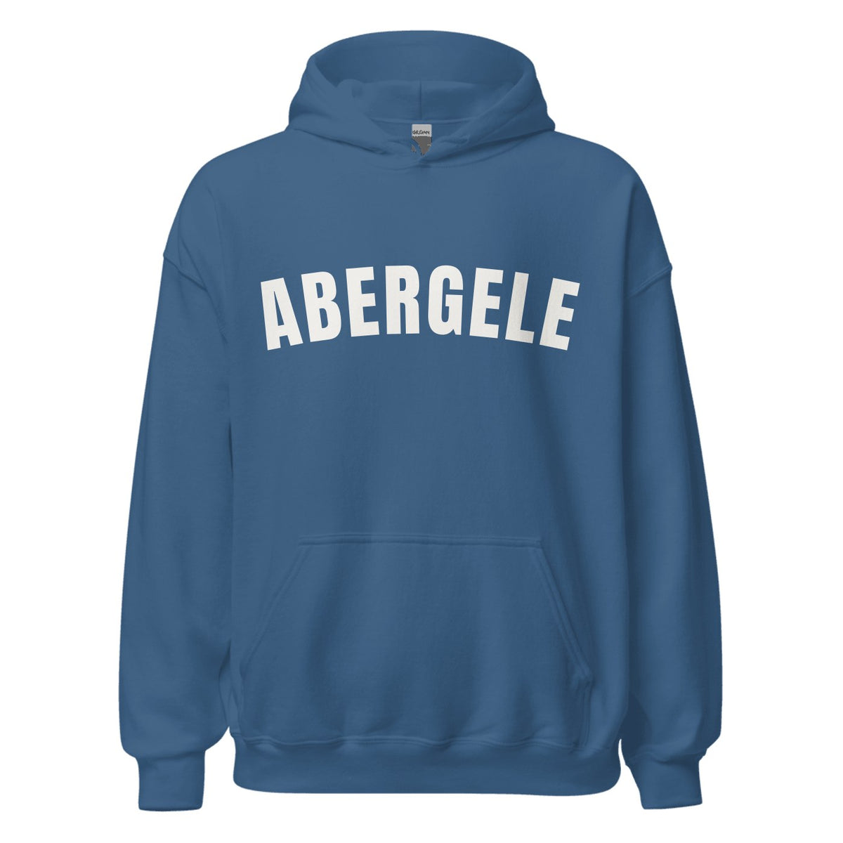 Abergele Varsity Hoodie in Indigo Blue