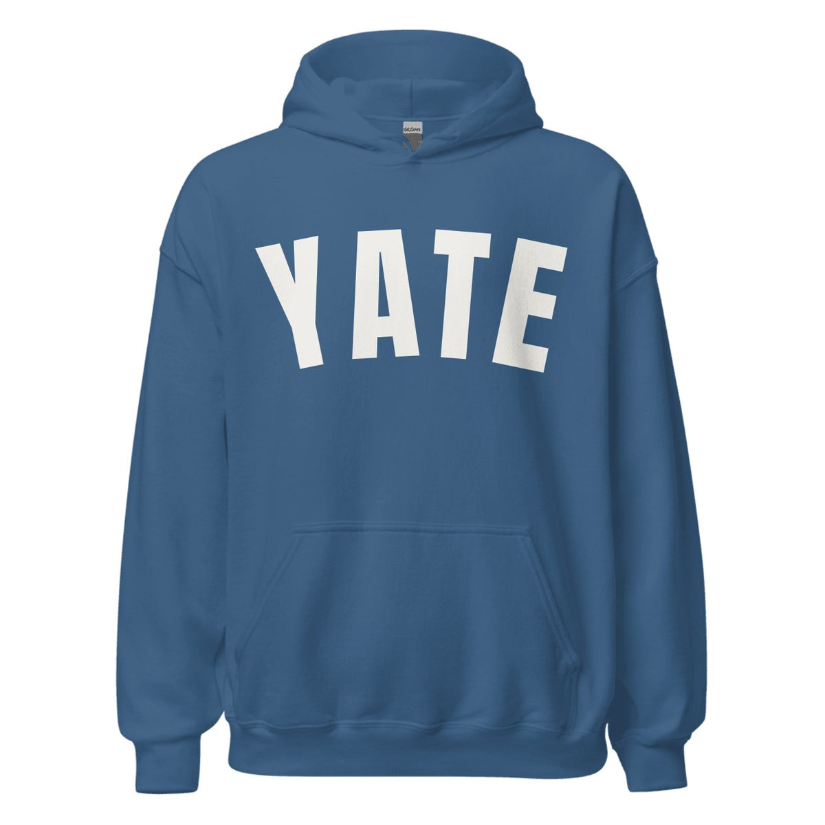 Yate Varsity Hoodie in Indigo Blue