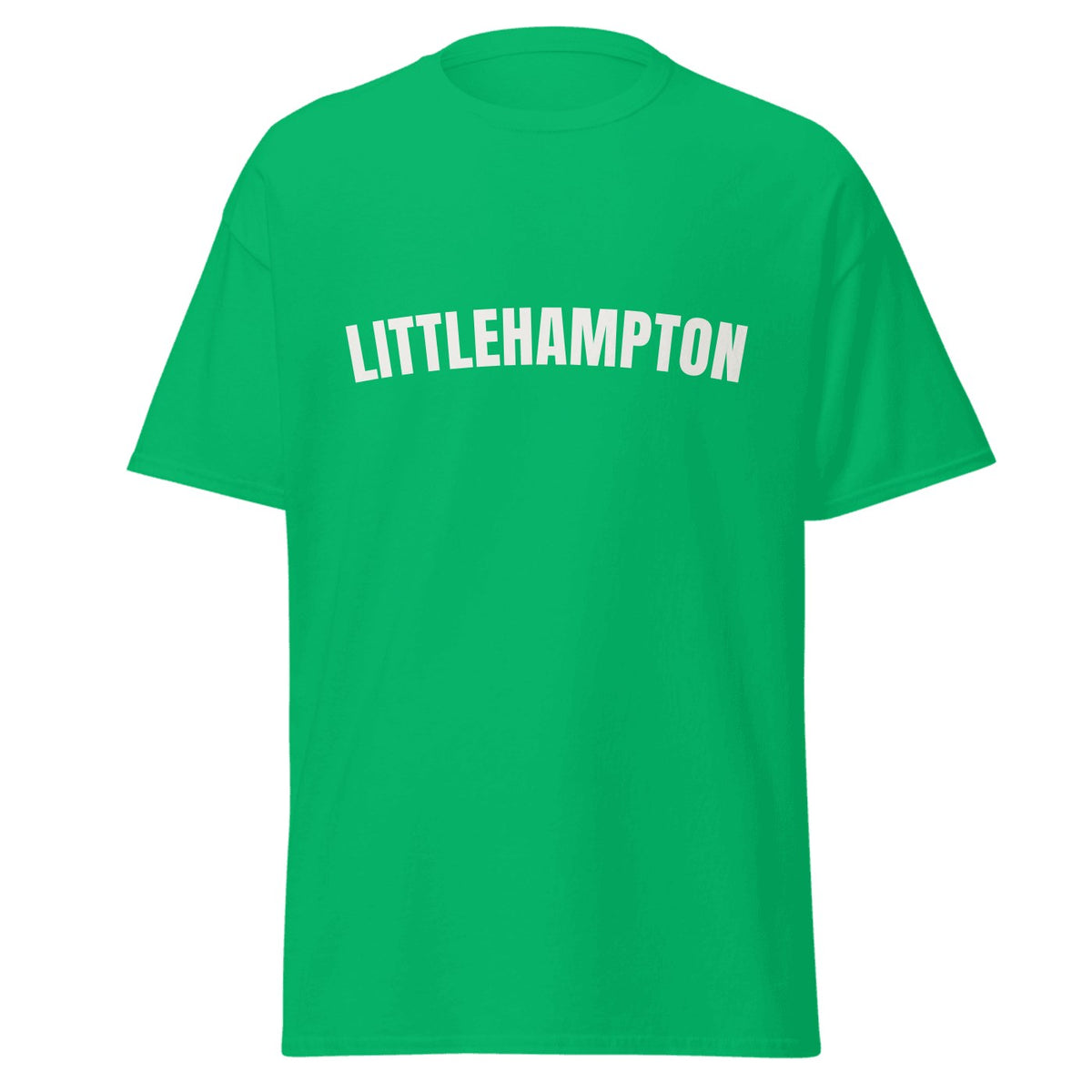 Littlehampton Varsity T-Shirt in Irish Green