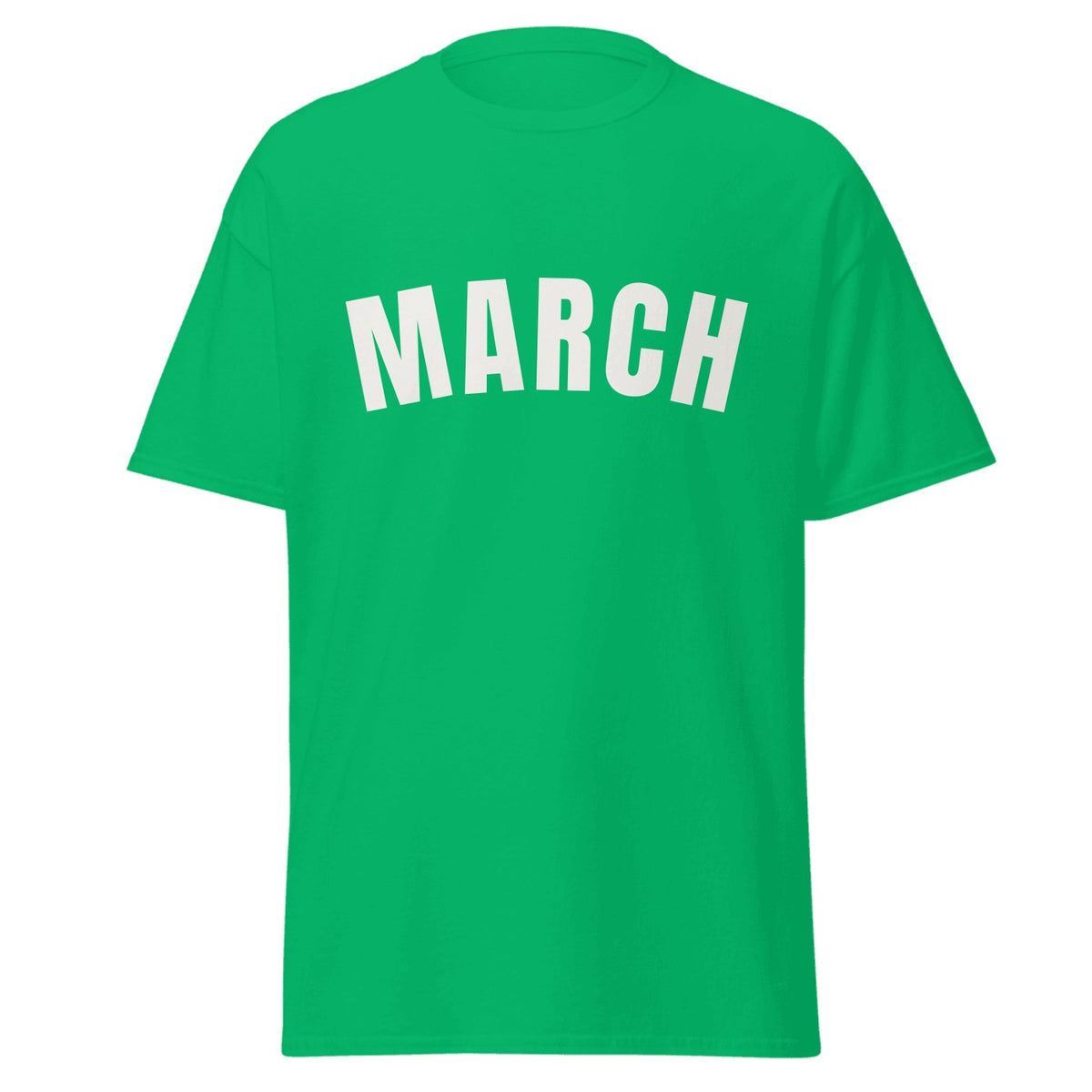March Varsity T-Shirt in Irish Green