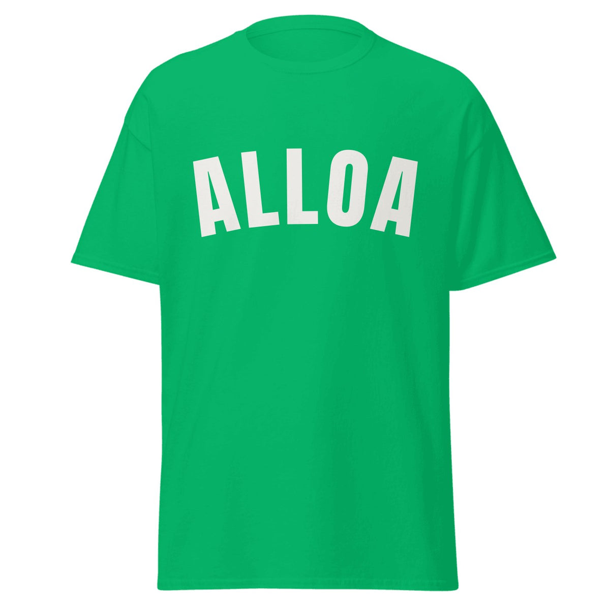 Alloa Varsity T-Shirt in Irish Green