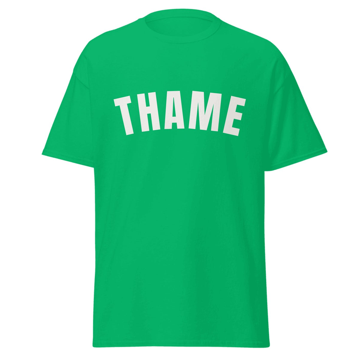Thame Varsity T-Shirt in Irish Green