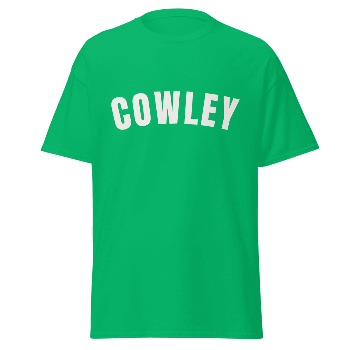 Cowley Varsity T-Shirt in Irish Green