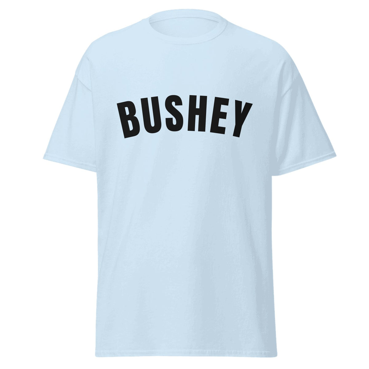 Bushey Varsity T-Shirt in Light Blue