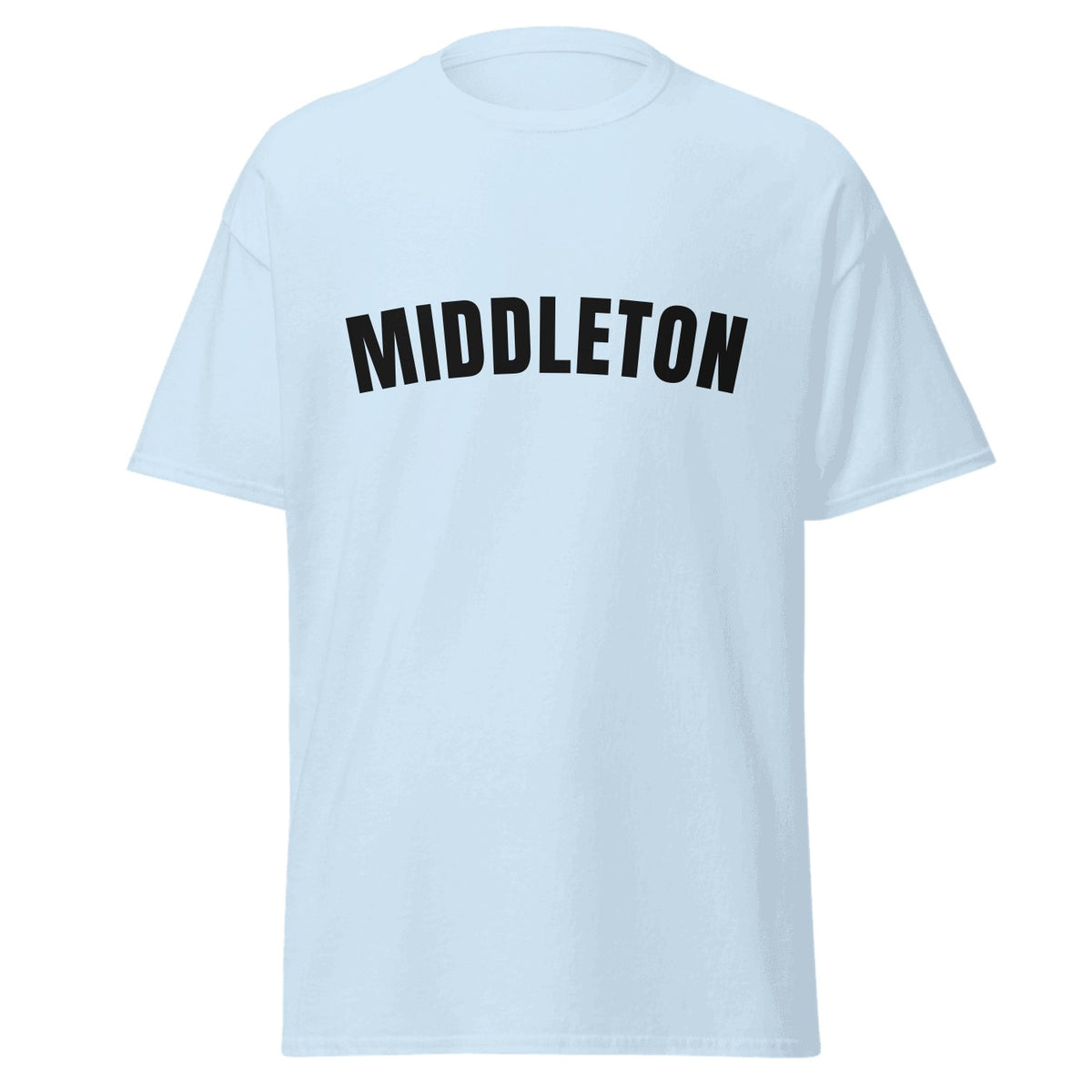Middleton Varsity T-Shirt in Light Blue