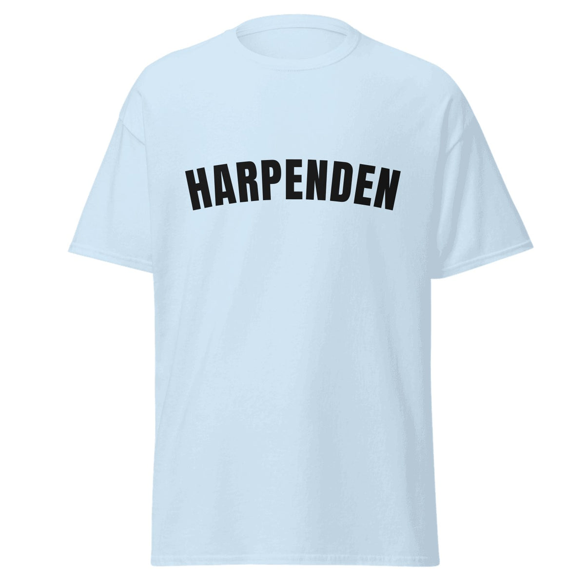 Harpenden Varsity T-Shirt in Light Blue