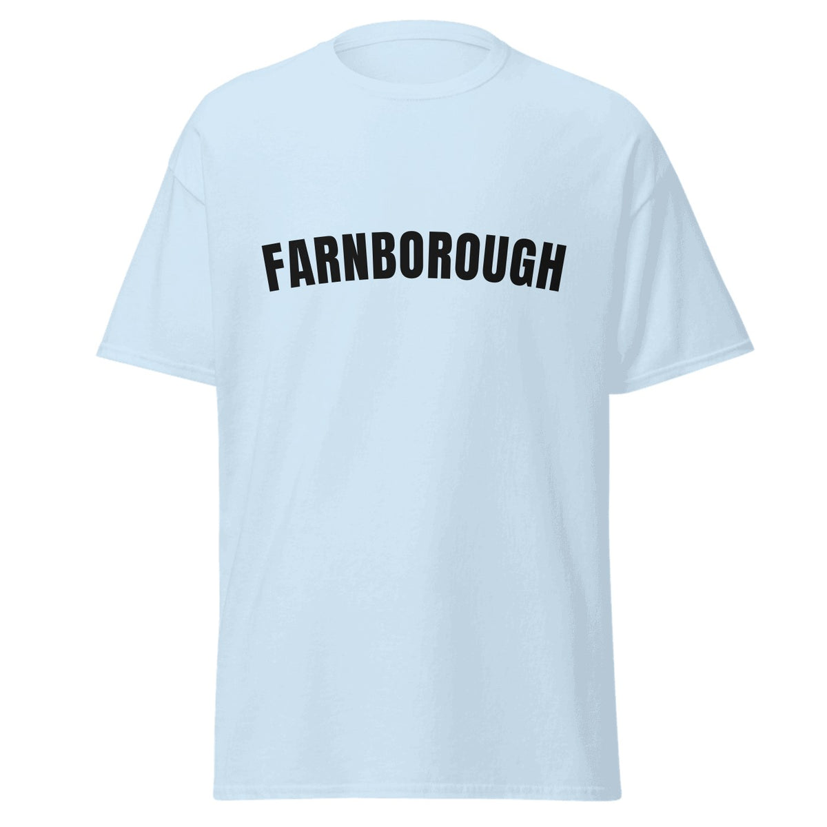 Farnborough Varsity T-Shirt in Light Blue