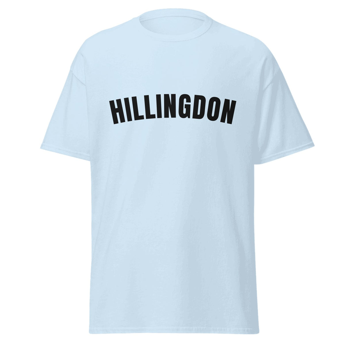 Hillingdon Varsity T-Shirt in Light Blue