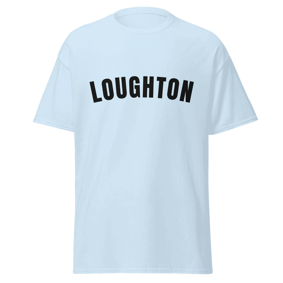 Loughton Varsity T-Shirt in Light Blue