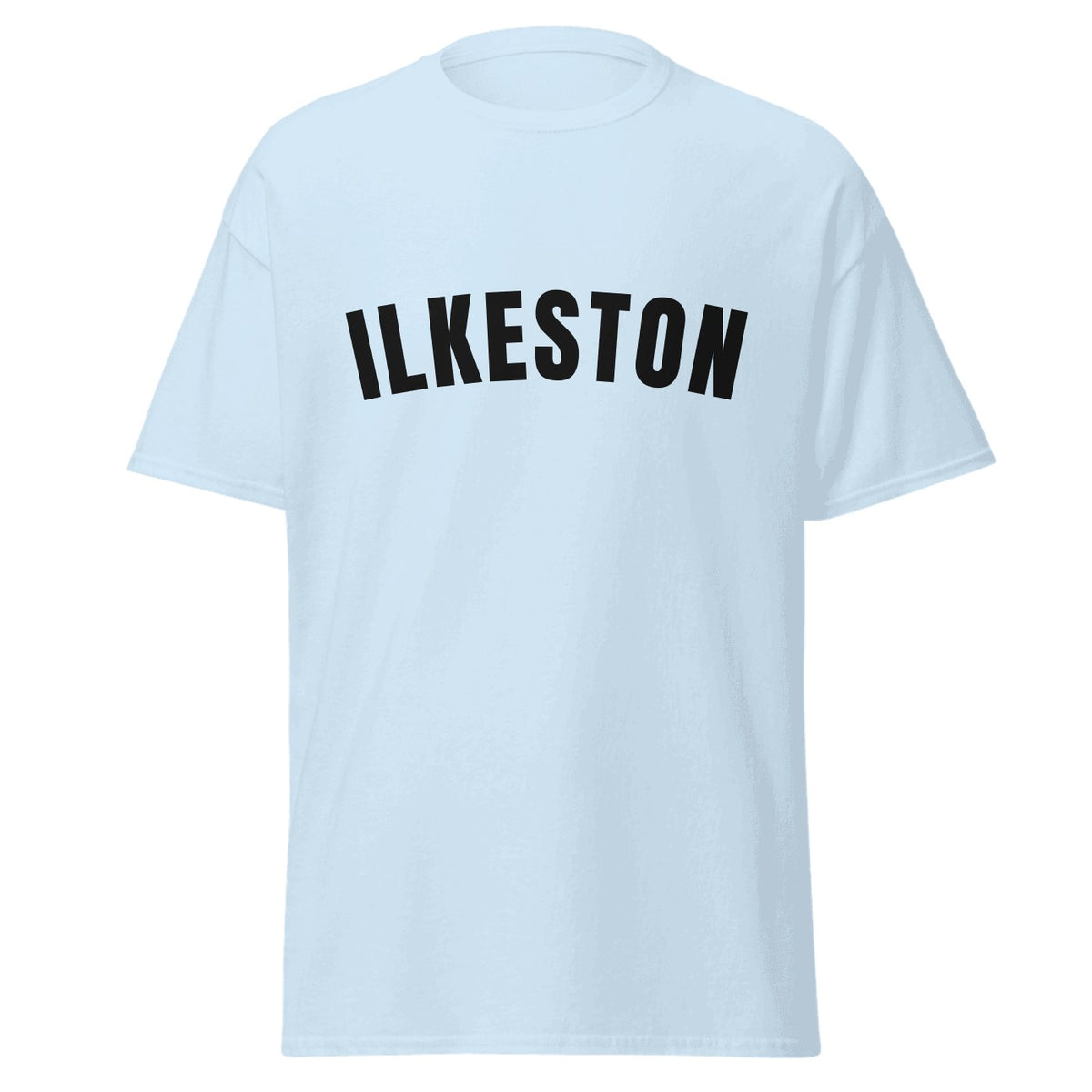 Ilkeston Varsity T-Shirt in Light Blue