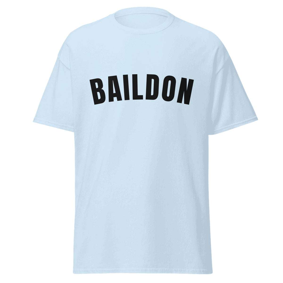 Baildon Varsity T-Shirt in Light Blue