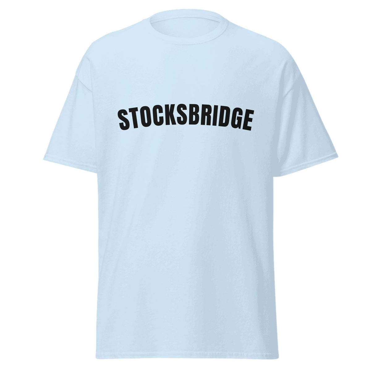Stocksbridge Varsity T-Shirt in Light Blue