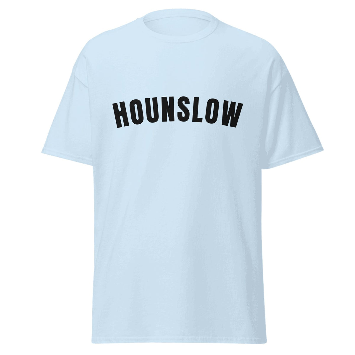 Hounslow Varsity T-Shirt in Light Blue