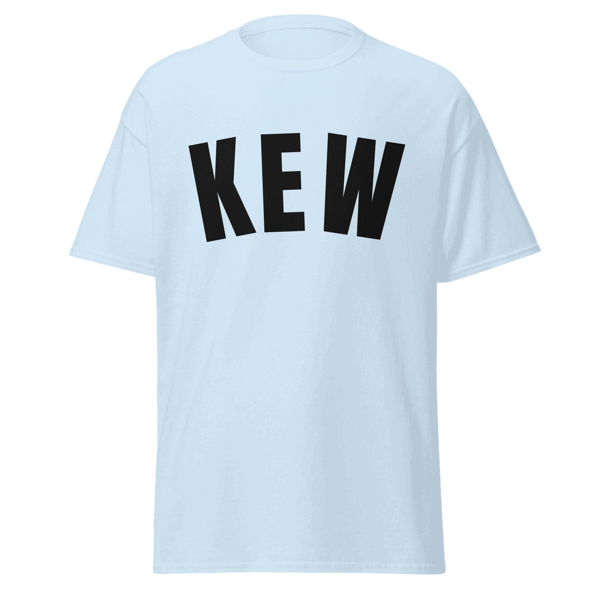 Kew Varsity T-Shirt in Light Blue