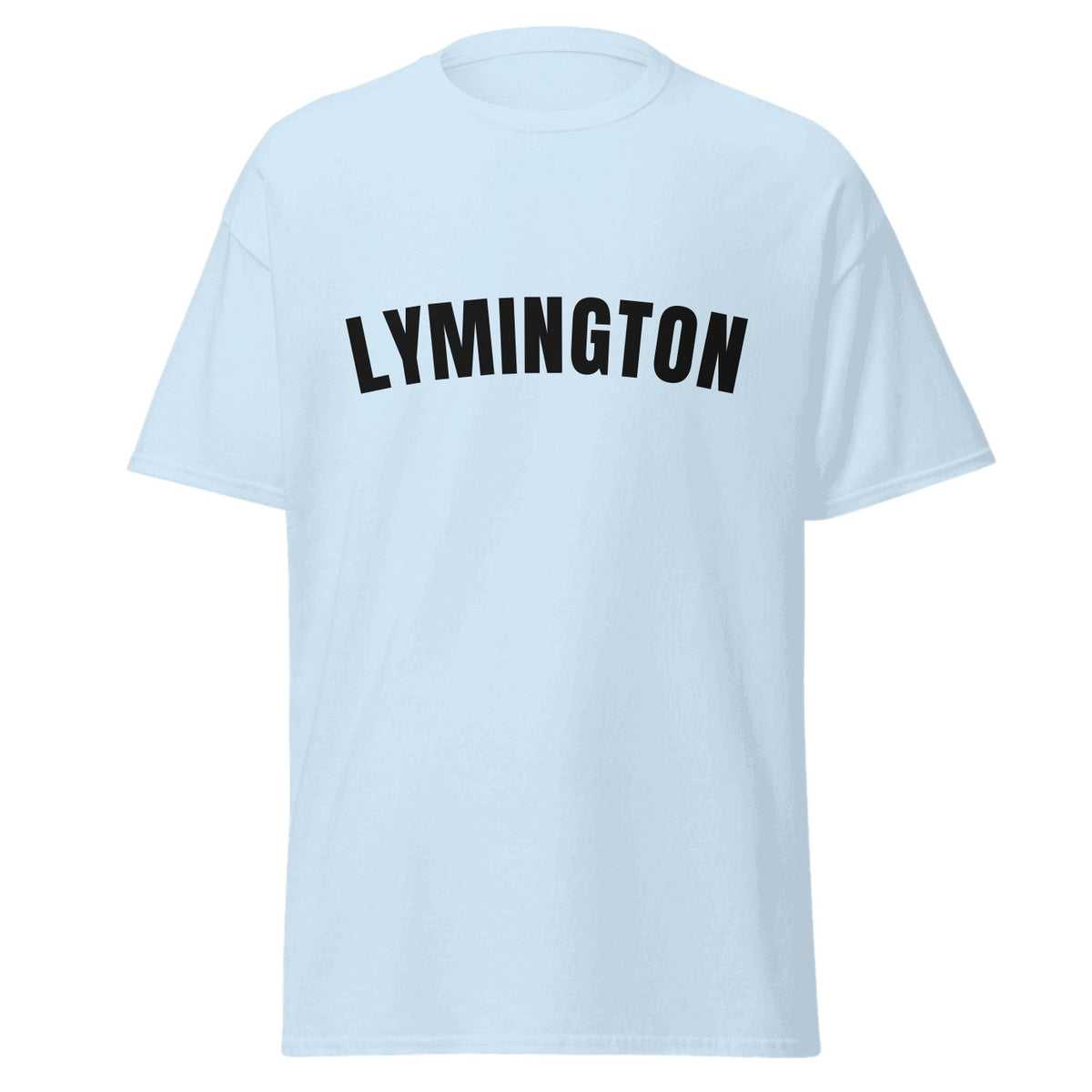 Lymington Varsity T-Shirt in Light Blue